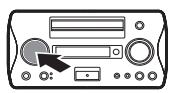KENWOOD K-511 USB - Sélectionnez l'entrée [CD] - 1