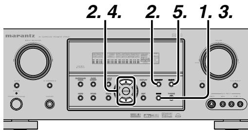 MARANTZ WEAVE ZR6001+ ZC4001 - Mémoire de préréselection automatique - 1