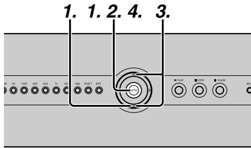 MARANTZ WEAVE ZR6001+ ZC4001 - Réglage de BASS BOOST (amplification des GRAVES) - 1