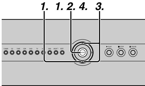 MARANTZ WEAVE ZR6001+ ZC4001 - Réglage de display DIMMER (attenuateur d'afficheur) - 1