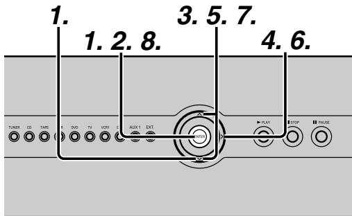 MARANTZ WEAVE ZR6001+ ZC4001 - Réglage de display DIMMER (attenuateur d'afficheur) - 2