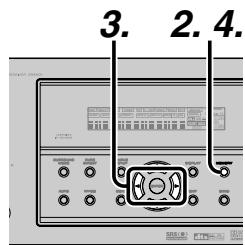 MARANTZ WEAVE ZR6001+ ZC4001 - Mémoire de préréselection manuelle - 1