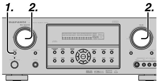 MARANTZ WEAVE ZR6001+ ZC4001 - Lecture multi-pieces à l'aide des BORNES MULTI ROOM OUT - 1