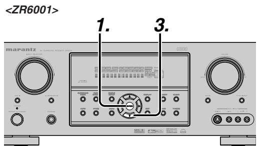 MARANTZ WEAVE ZR6001+ ZC4001 - Réglage de l'id de GROUPE (GP-ID) - 1