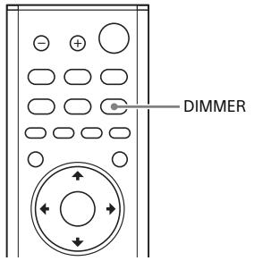 SONY HTCT790 - Modification de la luminosité de l'afficheur du panneau avant et de l'indicateur bluetooth (DIMMER) - 1