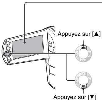 SANYO CS1 ROSE + SD4GO - Appuyez sur [] ou [] pour sélectionner un onglet. - 1