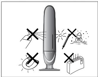 SAMSUNG RTS-HE10 - PRECAUTIONS - 5