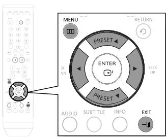 SAMSUNG RTS-HE10 - Utilisation du menu Disc (Disque) - 2