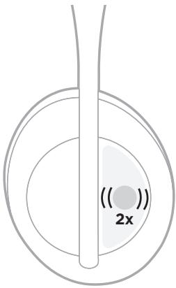 BOSE HP 700 - Répondre/mettre fin à un appel - 1