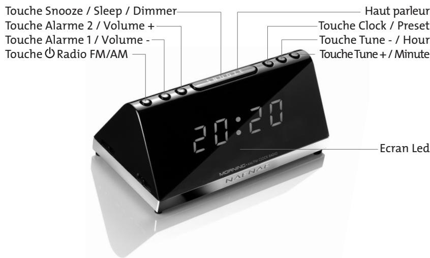NAF NAF MORNING V2 DNIO65 - Description des fonctions - 1