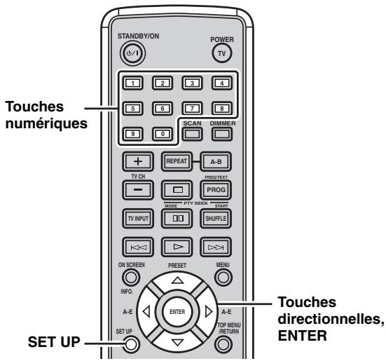 YAMAHA E-810 - Étape 5: spécifiez les langues des dialogues, des sous-titres et du menu du disque - 1