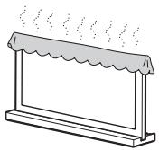 SONY SU 46 NX1 MONOLITHE - Ne couvrez pas les orifices de ventilation du téléviseur. - 1