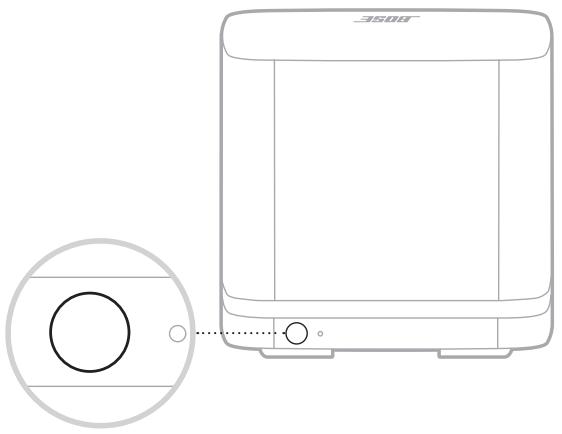 BOSE BASS MODULE 500 - Réinitialisation de la connexion à la BARRE de son - 1