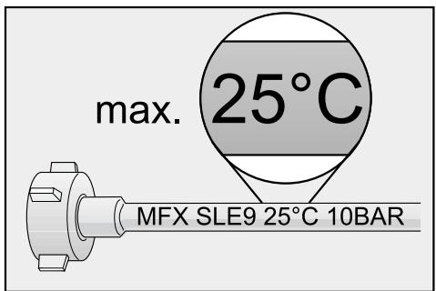 BOSCH SMVS50DO0EU - Température de l'eau : - 1