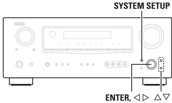 DENON AVR 1509 - Symboles utilisés pour indiquer les touches dans ce manuel - 1