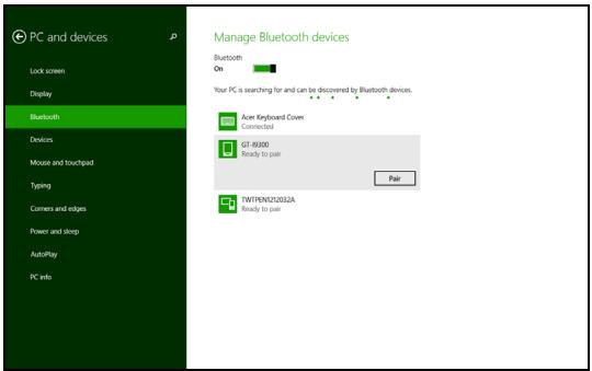 PACKARD BELL ESYNTE EN LG71BM-C7FW - Activer bluetooth et ajouter un périphérique - 1