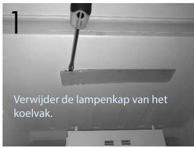 THOMSON TLR358NFW - Alvorens uw apparaat weg te gooien,maak de ledlamp los van uw apparaat. - 1