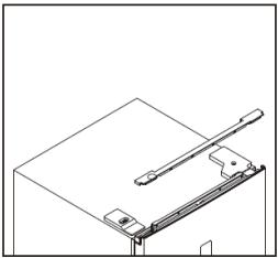 THOMSON TLR358NFW - Inversion de la porte - 1