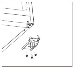 THOMSON TLR358NFW - Inversion de la porte - 9
