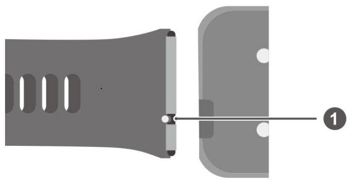 HUAWEI BAND 7 BLACK - Ajuster la longueur du bracelet - 1