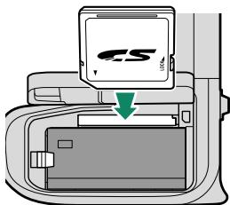 FUJIFILM X-S10 - Inserting the Battery and a Memory Card - 5