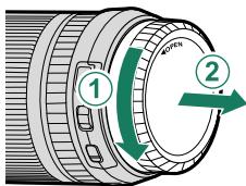 FUJIFILM X-S10 - Removing Lens Caps - 2