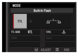 FUJIFILM X-S10 - FLASH FUNCTION SETTING - 2