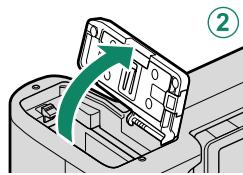 FUJIFILM X-S10 - Inserting the Battery and a Memory Card - 2