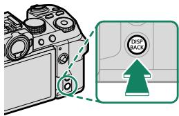 FUJIFILM X-S10 - The DISP/BACK Button - 2