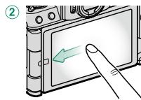 FUJIFILM X-S10 - Touch-Function Gesture Defaults - 3