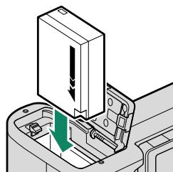 FUJIFILM X-S10 - Inserting the Battery and a Memory Card - 3