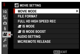 FUJIFILM X-S10 - MOVIE SETTING (Still Photography) - 2