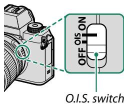 FUJIFILM X-S10 - Lenses with O.I.S. Switches - 1