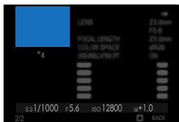 FUJIFILM X-S10 - Viewing Photo Information - 6