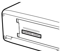 FUJIFILM X-S10 - The Printer Name (SSID) and Password - 1