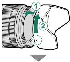 FUJIFILM X-S10 - Attaching Lens Hoods - 1