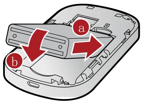 HUAWEI E587 - Étape 2 : installation de la carte SIM et de la batterie - 2