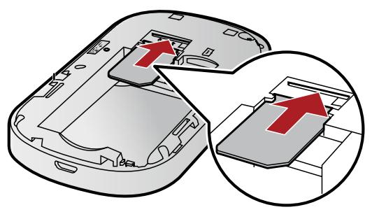 HUAWEI E587 - Étape 2 : installation de la carte SIM et de la batterie - 1