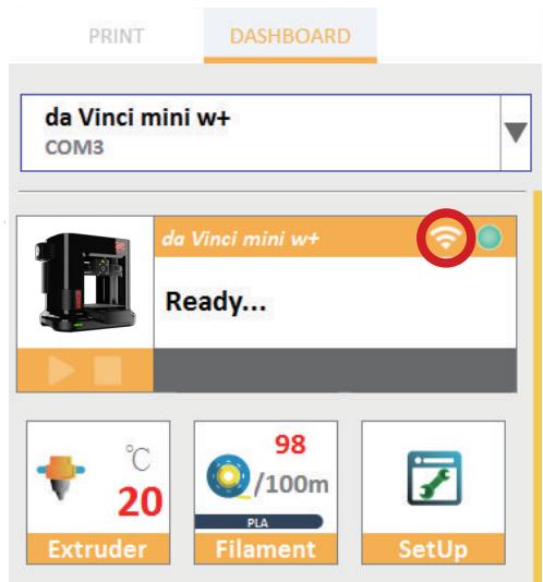 XYZ PRINTING 35DDA VINCI MINI PLUS - - Configuration du wi-fi - 4