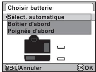 PENTAX K7+DA 18-55MM WR - Utilisez le bouton de navigation ( ) pour sélectionner un élément. - 1