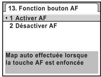 PENTAX K7+DA 18-55MM WR - Utilisation du bouton AF pour la mise au point - 1