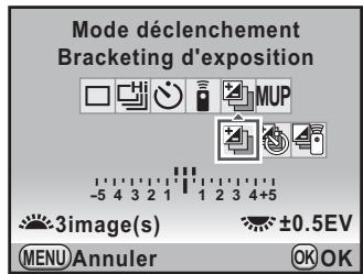 PENTAX K7+DA 18-55MM WR - Prise de vue pendant la modification automatique de l'exposition (bracketing d'exposition) - 2
