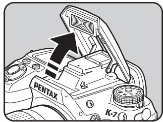 PENTAX K7+DA 18-55MM WR - Appuyez sur le bouton 4. - 2