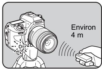 PENTAX K7+DA 18-55MM WR - Prise de vue à l'aide de la télécommande (en option) - 3