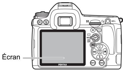 PENTAX K7+DA 18-55MM WR - Écran LCD - 1
