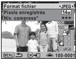 PENTAX K7+DA 18-55MM WR - Appuyez sur le bouton ae-l. - 2