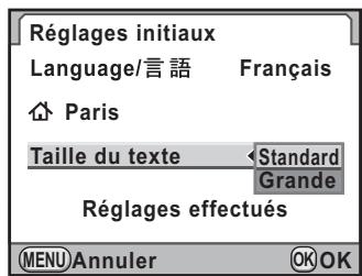 PENTAX K7+DA 18-55MM WR - Appuyez sur le bouton de navigation (▼). - 1