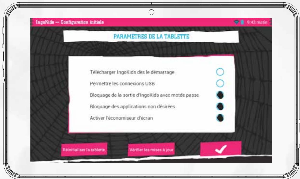 MONSTER HIGH MHU007D - Modifier les reglages de la Tablette - 1