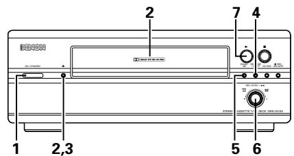 DENON DRR-201 - Remarque: - 1