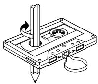 DENON DRR-201 - Précautions de manipulation des cassettes - 1
